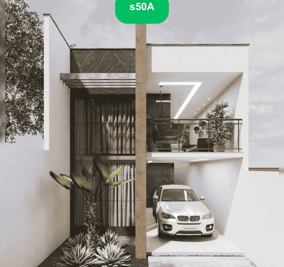 Sobrado com 163,80 m², 3 quartos, 2 suítes (uma com varanda), 3 banheiros, 2 vagas de garagem, fachada moderna e área íntima reservada - Ideal para lote de 06x25m