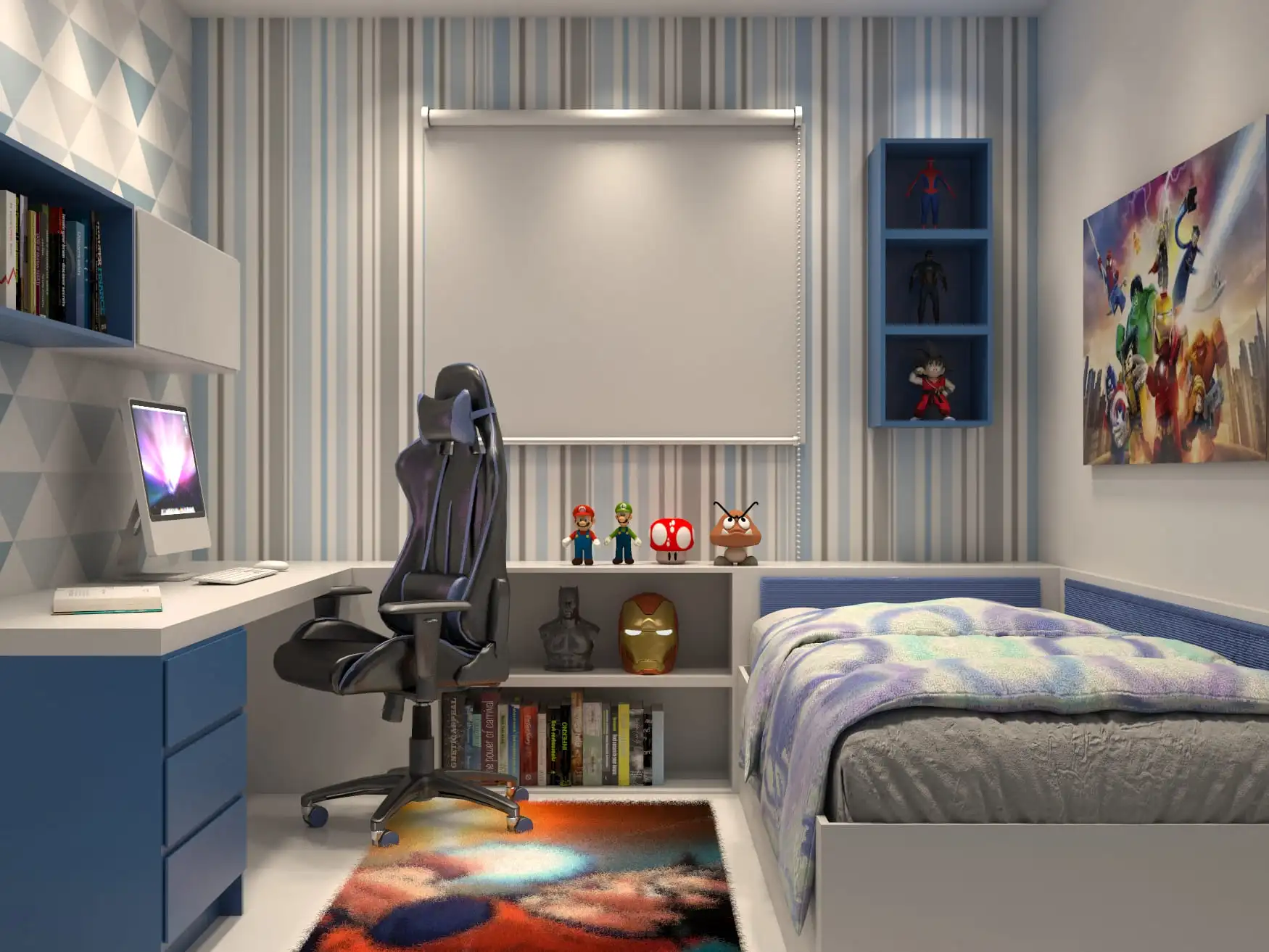 Projeto de casa térrea com 89,19 m², 1 suíte, 3 quartos, vagas de garagem, 2 banheiros e área gourmet. Ideal para lote de 6x25m. Disponível no site Solidar Projetos.
