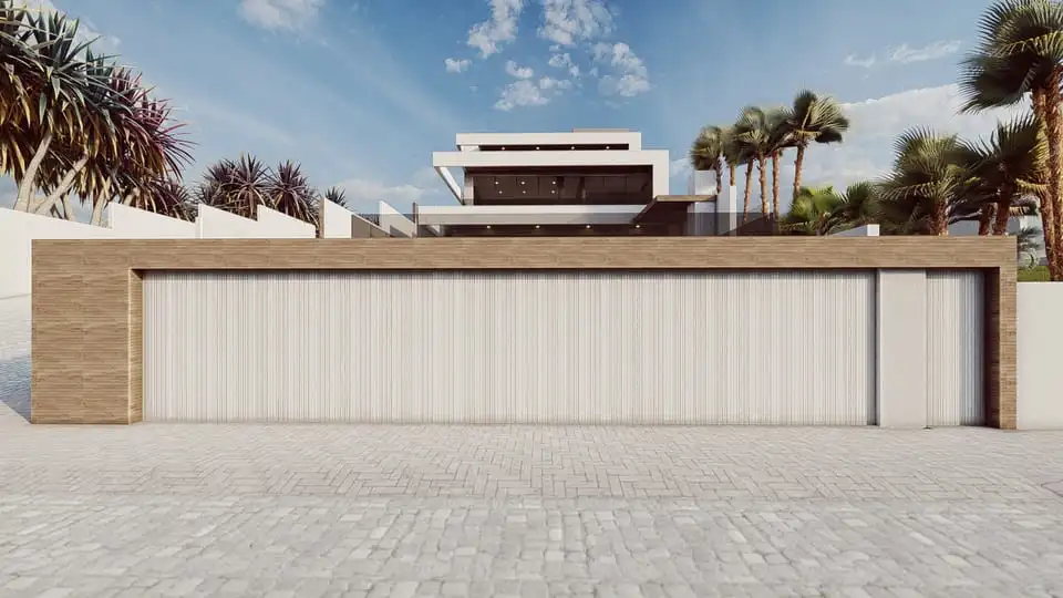 Projeto arquitetônico triplex com 293,51m², 3 quartos, 4 vagas de garagem, área gourmet e piscina em lote de 13x30m. Conforto e luxo com suíte, 4 banheiros, ideal para famílias exigentes. Adquira este projeto exclusivo na Solidar Projetos.
