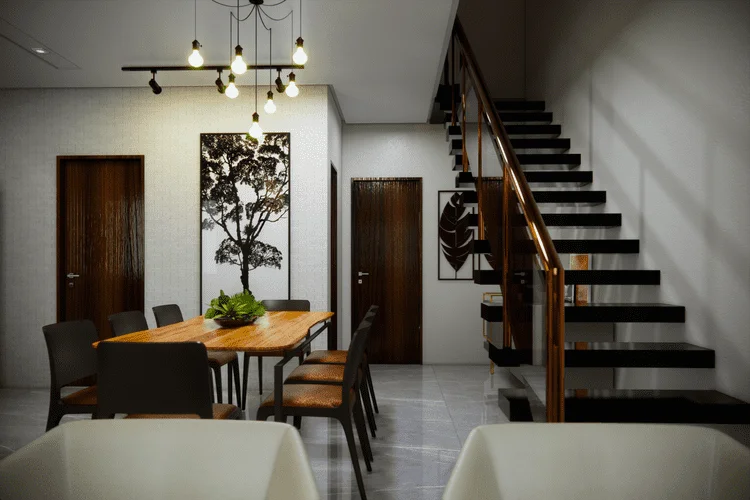 Sobrado moderno com 122,66 m², 3 quartos, 2 suítes (uma com varanda), 3 banheiros, 1 vaga de garagem, área íntima reservada, closet, área gourmet e cozinha integrada com sala - Ideal para lote de 06x20m