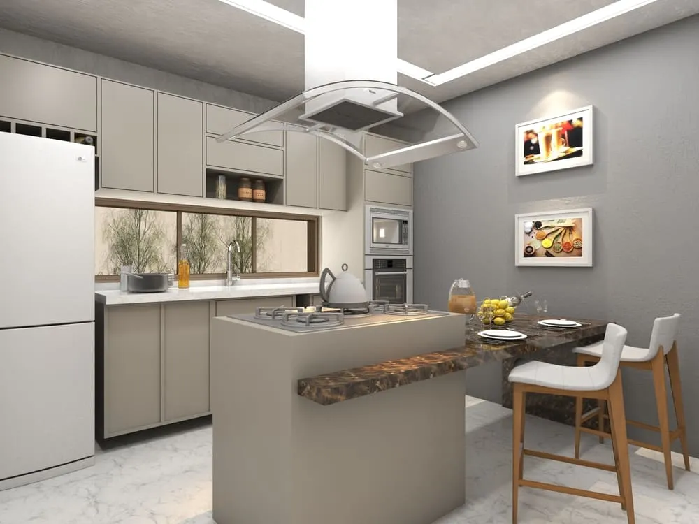 Sobrado com 163,80 m², 3 quartos, 2 suítes (uma com varanda), 3 banheiros, 2 vagas de garagem, fachada moderna e área íntima reservada - Ideal para lote de 06x25m