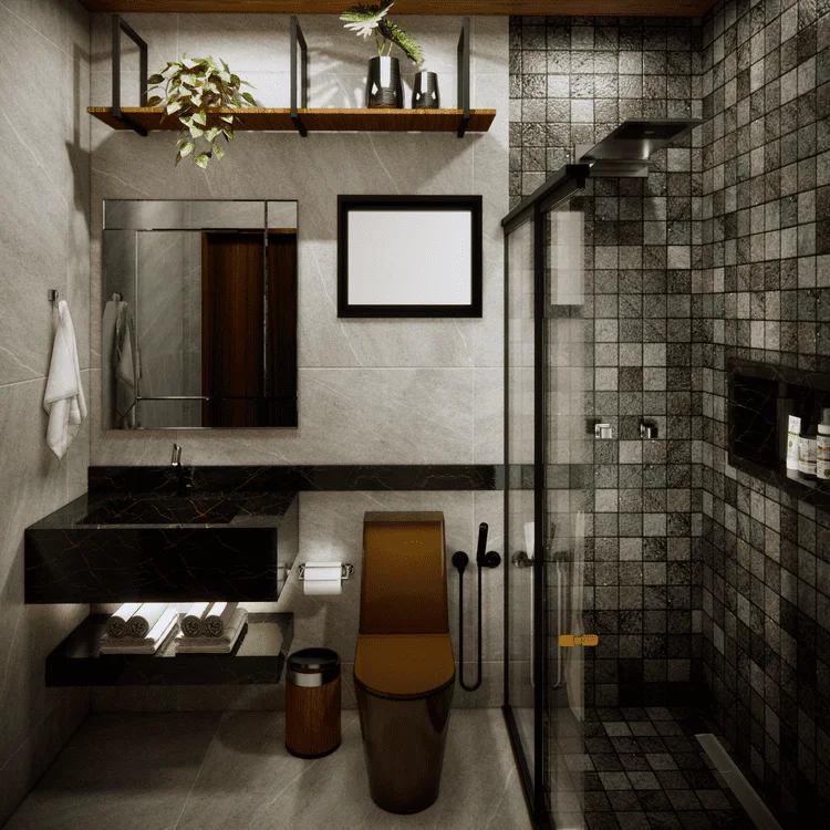Sobrado moderno com 122,66 m², 3 quartos, 2 suítes (uma com varanda), 3 banheiros, 1 vaga de garagem, área íntima reservada, closet, área gourmet e cozinha integrada com sala - Ideal para lote de 06x20m